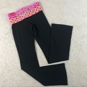 PINK bootcut yoga pants